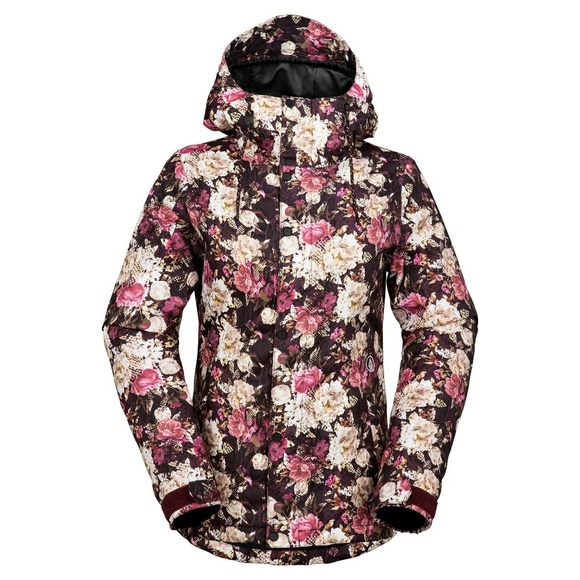 floral snowboard jacket